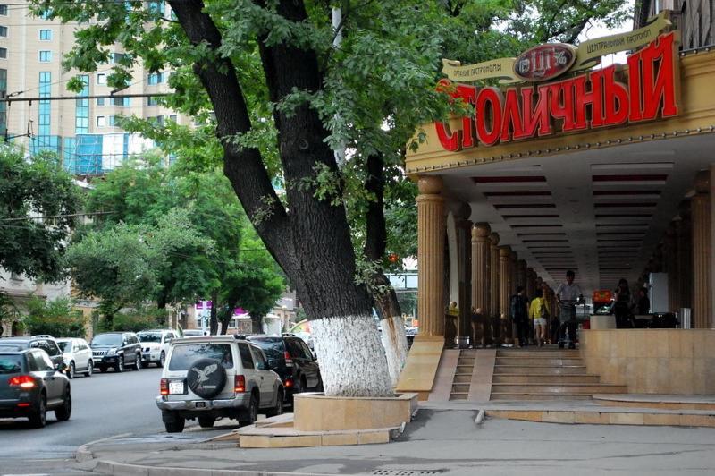 Уютная Однокомнатная Квартира В Историческом Центре Города Almaty Luaran gambar